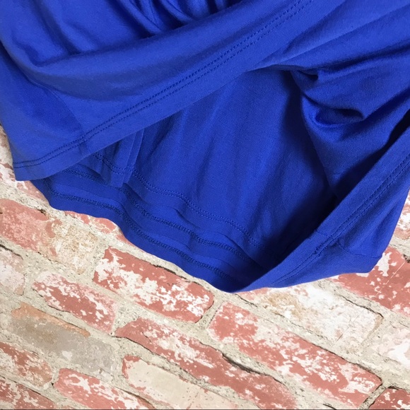 Haute Hippie Dolman Sleeve Rouche Wrap Neck Dress - Picture 6 of 8